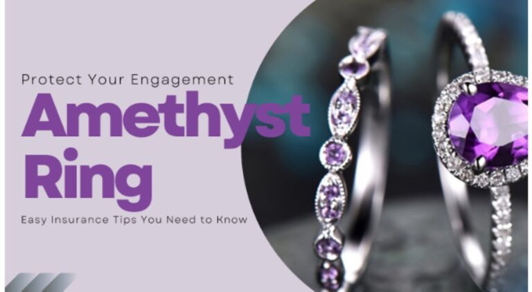 Protect Your Engagement Amethyst Ring
